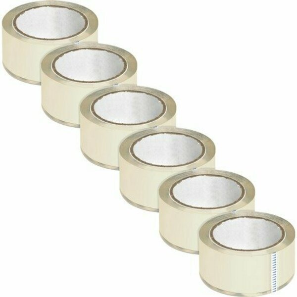 Business Source TAPE, PKG, CRYSTLCLR, 55YD, 6PK BSN64013